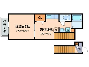 アメニティハウス・サノの物件間取画像